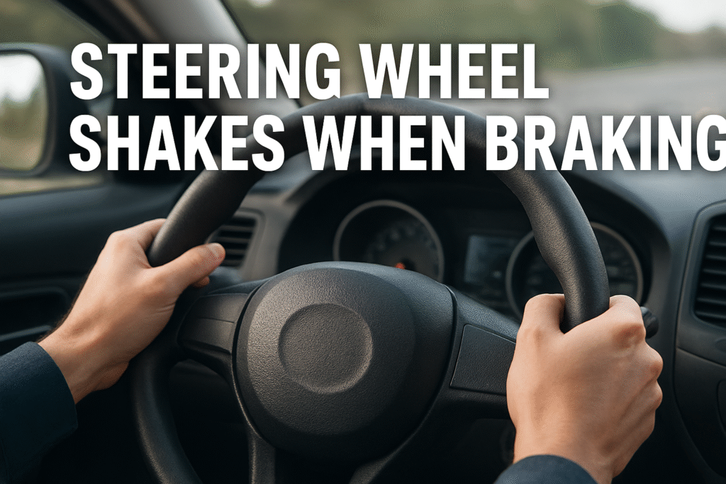 Why Your Steering Wheel Shakes When Braking (And How to Fix It)